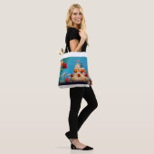 Tote Bag Fubby mariage avec lancement de bouquet. (Sur le modèle)