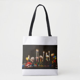 Tote Bag Fubby's qui courent avec des bougies, drôle