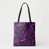 Tote Bag Fuchsia super (Devant)
