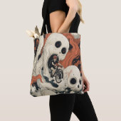 Tote Bag Fuir le Yokai japonais (De près)