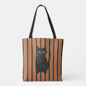 Tote Bag Fun and Fun Halloween Chats noirs (Dos)