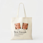 Tote Bag Fun Best Friends Photos Définition Photo (Devant)