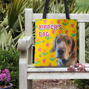 Tote Bag Fun cadeau personnalisé de propriétaire de chien -