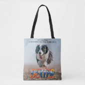Tote Bag Fun chat rapide (Devant)