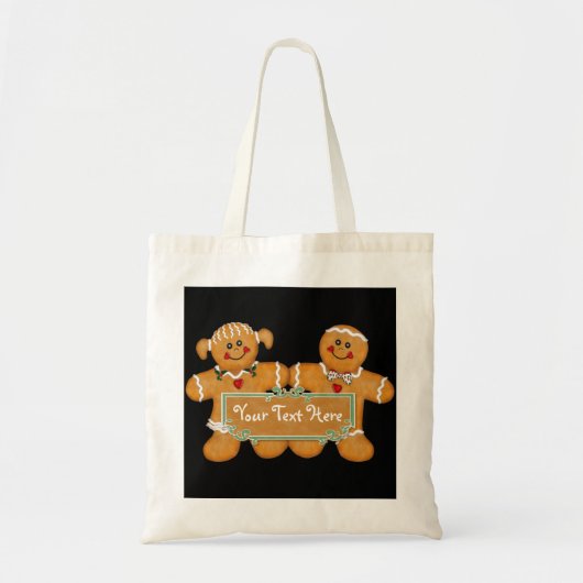 Tote Bag Fun de pain d'épices (Devant)