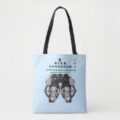 Tote Bag Fun Eye Care Professionnel Phoropter (Devant)
