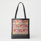 Tote Bag Fun FAIRE BEAUCOUP DE PLACE POUR CHRIST Christmas  (Devant)