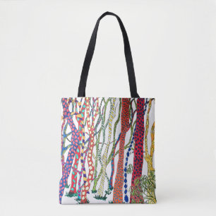 Tote Bag Fun Fun Fun Forest