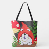 Tote Bag FUN GUY le gnome chow choisir le style (Dos)