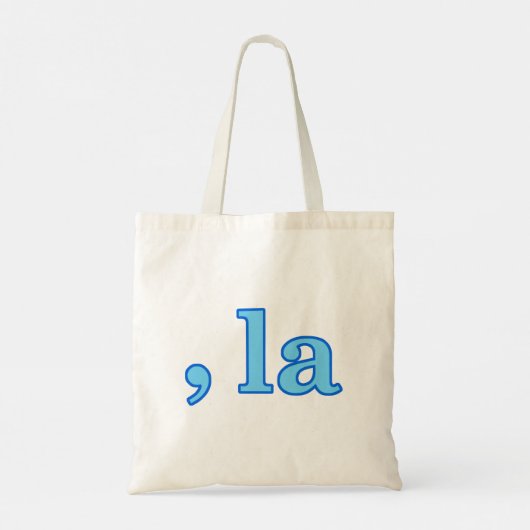 Tote Bag Fun Kamala Harris Comma La (Dos)