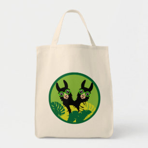Tote Bag Fun Llama Alpaca Best Friends