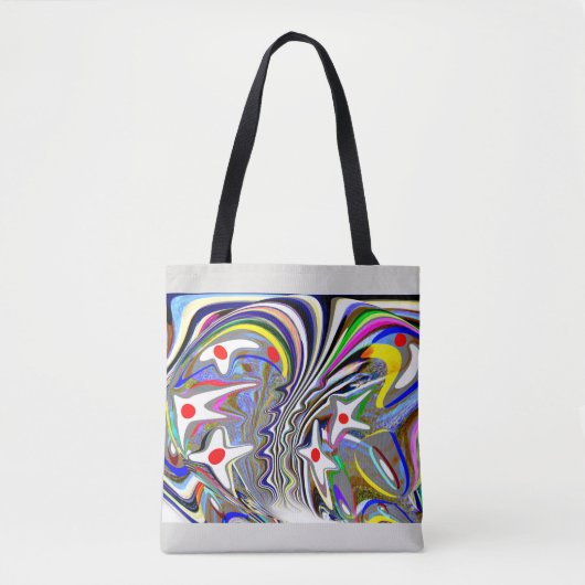 Tote Bag Fun mode formes art (Devant)