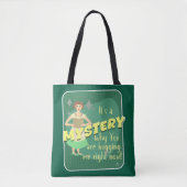 Tote Bag Fun Mystery Snark Retro Lecture Femme au foyer (Devant)