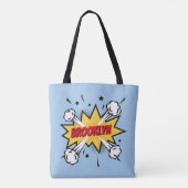 Tote Bag Fun pop art bande dessinée style légende logo (Dos)