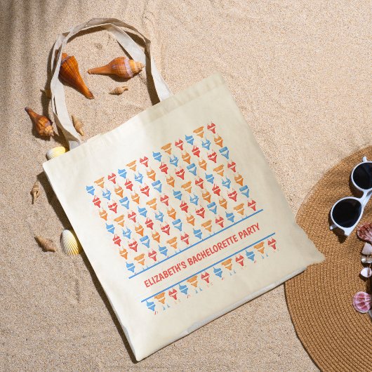 Tote Bag Fun Swimsuit Pool Party Personnalisé Bachelorette