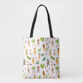 Tote Bag Fun Tropical maillot de bain filles (Devant)