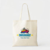 Tote Bag Funky Cruise Ship Caribbean Travel Fan (Devant)