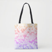 Tote Bag Funky Éclectique Bohème Abstrait Coucher de soleil (Devant)