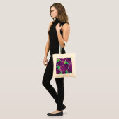 Tote Bag Funky eggplant (Devant (modèle))