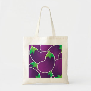 Tote Bag Funky eggplant