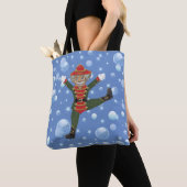 Tote Bag Funky Noël mignon Casse-Noisette Ballet (De près)