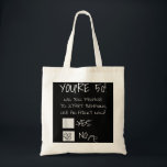 Tote Bag Funny 50th Birthday Gag Gift Idea 50 Years Old Jok<br><div class="desc">Funny 50th Birthday Gag Gift Idea 50 Years Old Joke Present</div>