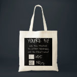Tote Bag Funny 50th Birthday Gag Gift Idea 50 Years Old Jok<br><div class="desc">Funny 50th Birthday Gag Gift Idea 50 Years Old Joke Present</div>