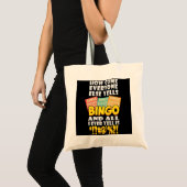 Tote Bag Funny Bingo Player Gift (Devant (produit))