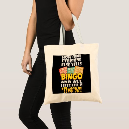 Tote Bag Funny Bingo Player Gift (Devant (produit))