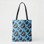 Tote Bag Funny Cat Face (Devant)