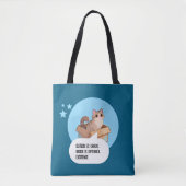 Tote Bag Funny Cat Lover Introvert Humor (Devant)