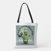 Tote Bag Funny Champ de Pickleball Fourre-tout (Dos)