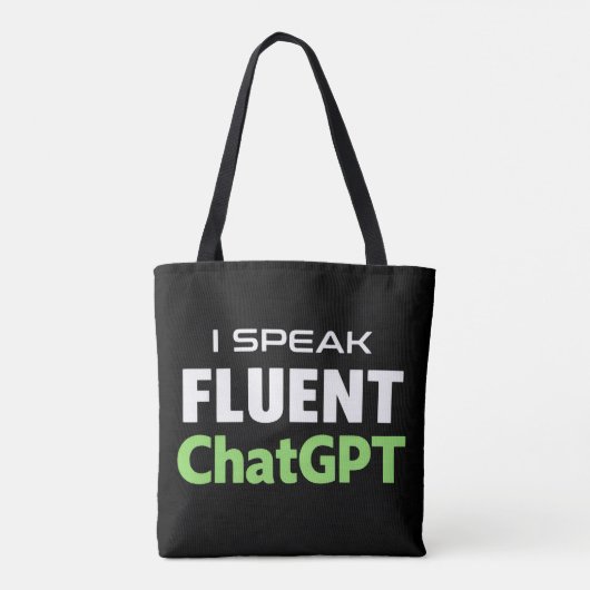 Tote Bag Funny ChatGPT (Dos)