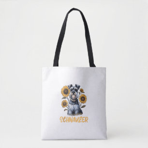 Tote Bag Funny Chien Schnauzer