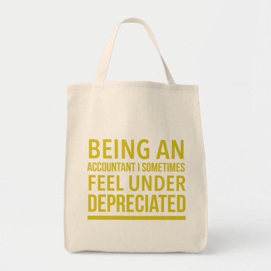 Tote Bag Funny Comptable Pun (Devant)
