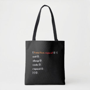 Tote Bag Funny Computer Science Coder Programmer, Fonction