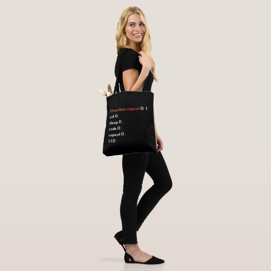 Tote Bag Funny Computer Science Coder Programmer, Fonction (Sur le modèle)