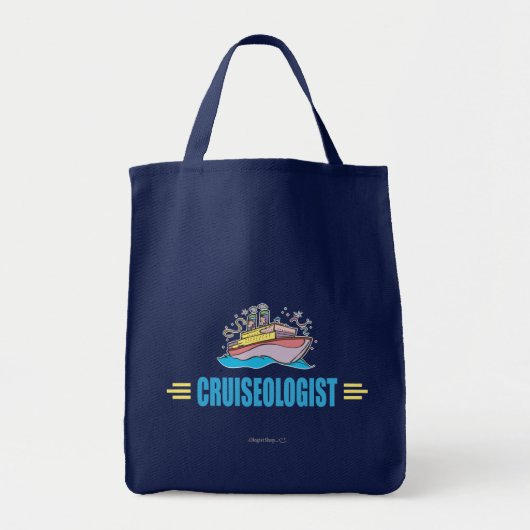 Tote Bag Funny Cruise Ship (Devant)
