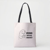 Tote Bag Funny cute humorous dog animal quotes (Devant)