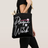Tote Bag Funny Dentistra Plaque Dental Assistant dentaire (De près)