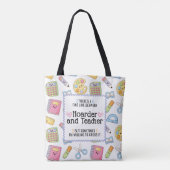 Tote Bag Funny Enseignant Approvisionnement scolaire Hoarde (Dos)