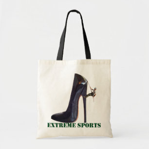 Tote Bag Funny Extreme Sports - Escalade de chaussures