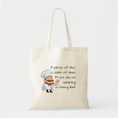 Tote Bag Funny Faites confiance au chef (Devant)