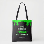 Tote Bag Funny Frankenstein Heureuse mère Franken Halloween (Devant)