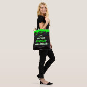 Tote Bag Funny Frankenstein Heureuse mère Franken Halloween (Sur le modèle)