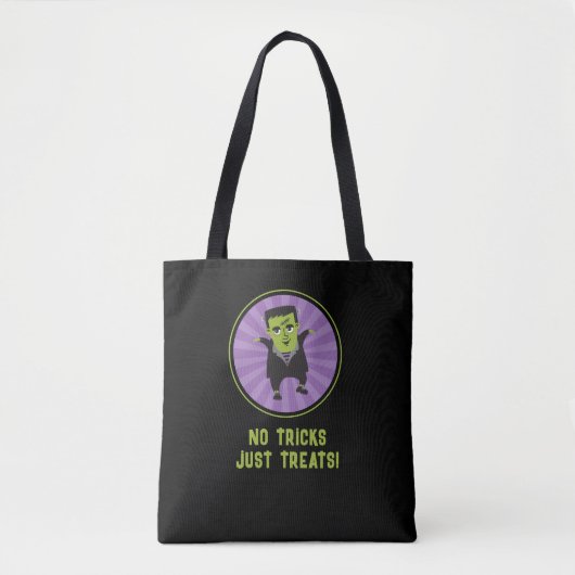 Tote Bag Funny Frankenstein Monster Halloween (Devant)