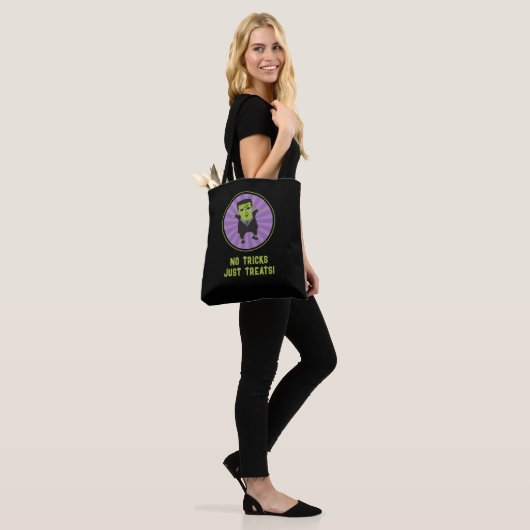 Tote Bag Funny Frankenstein Monster Halloween (Sur le modèle)