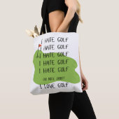 Tote Bag Funny Golf Thème Fourre-tout Pour Les Amateurs De  (De près)