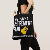 Tote Bag Funny Guitar (De près)