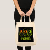 Tote Bag Funny Halloween Boo Elements Science Surprise Cade (Devant (produit))
